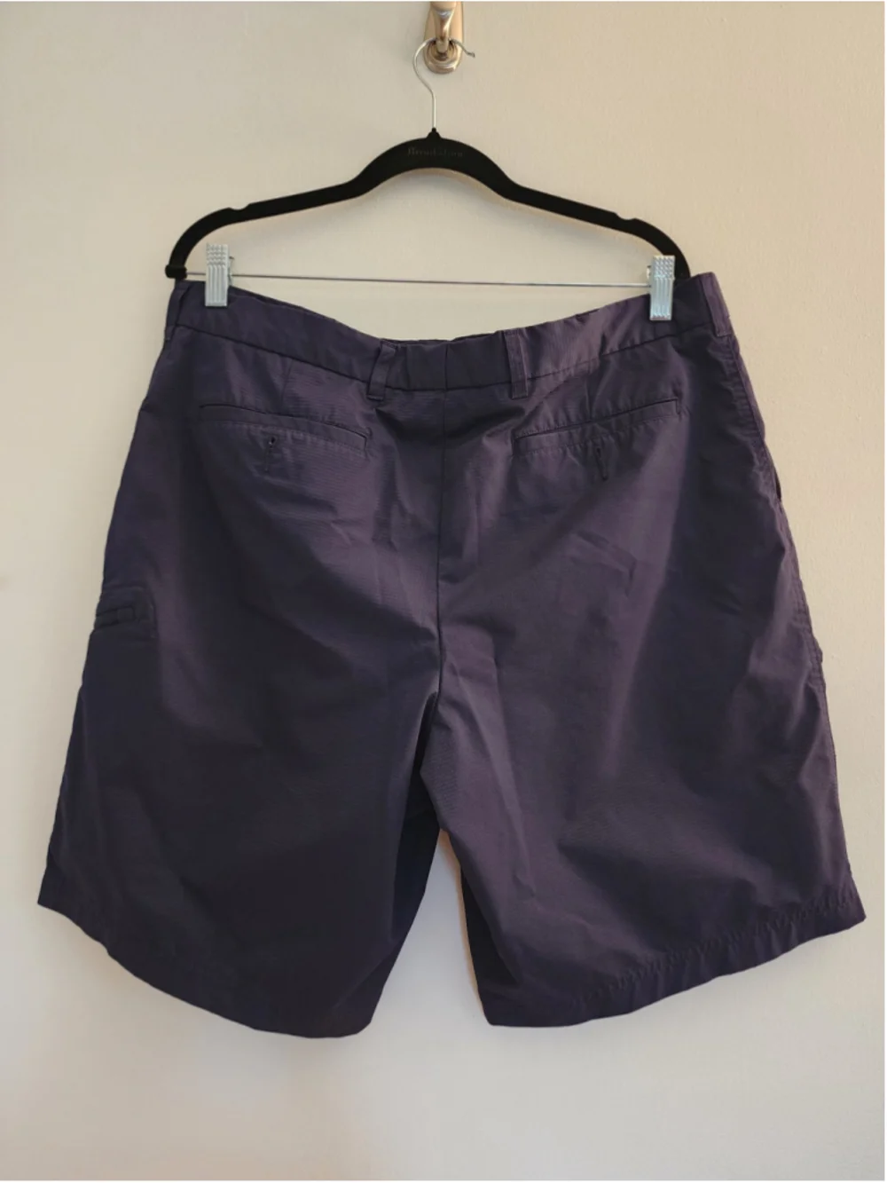 Pebble Beach 38 Navy‎ DRY-LUXE Performance Golf Shorts SIDE ZIP TECH POCKET